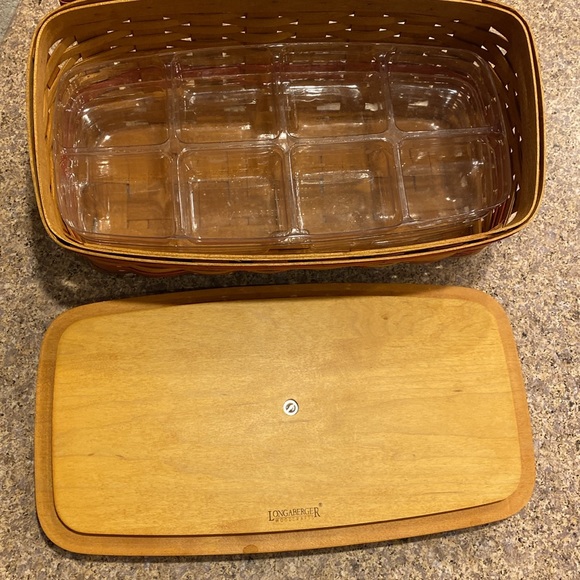 Vintage Longaberger Mother’s Day Vanity 1996 Basket, Protector Set and Lid USA - Picture 9 of 17